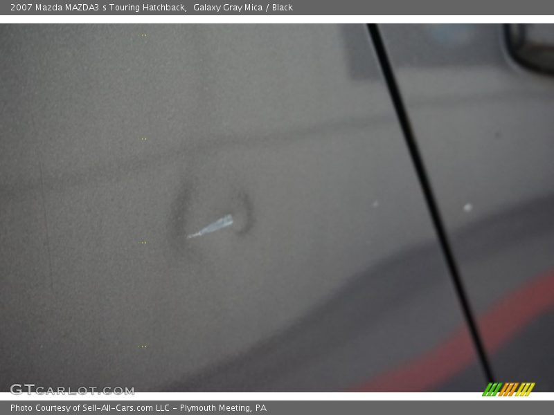 Galaxy Gray Mica / Black 2007 Mazda MAZDA3 s Touring Hatchback