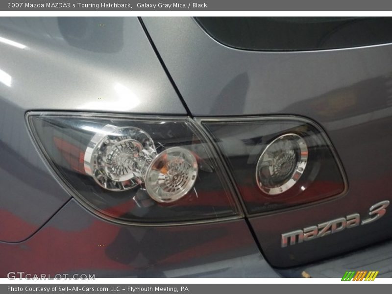 Galaxy Gray Mica / Black 2007 Mazda MAZDA3 s Touring Hatchback