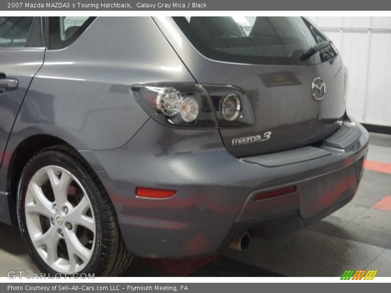 Galaxy Gray Mica / Black 2007 Mazda MAZDA3 s Touring Hatchback