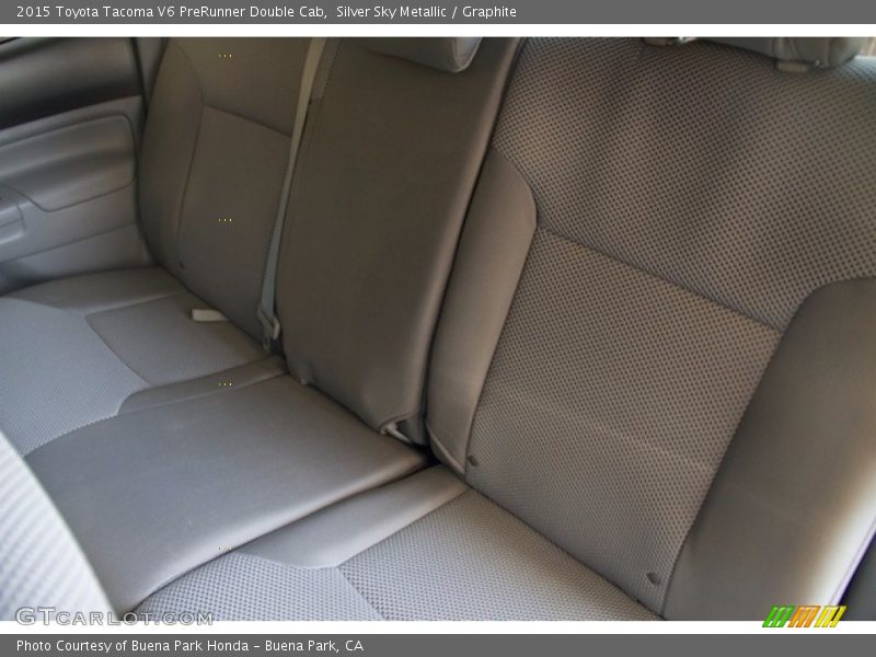 Silver Sky Metallic / Graphite 2015 Toyota Tacoma V6 PreRunner Double Cab