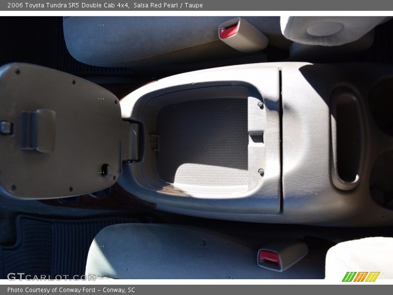 Salsa Red Pearl / Taupe 2006 Toyota Tundra SR5 Double Cab 4x4
