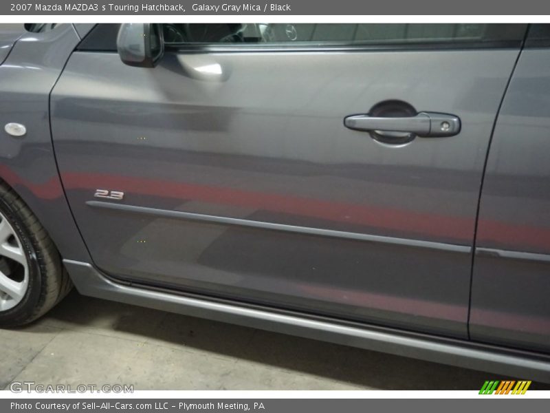 Galaxy Gray Mica / Black 2007 Mazda MAZDA3 s Touring Hatchback