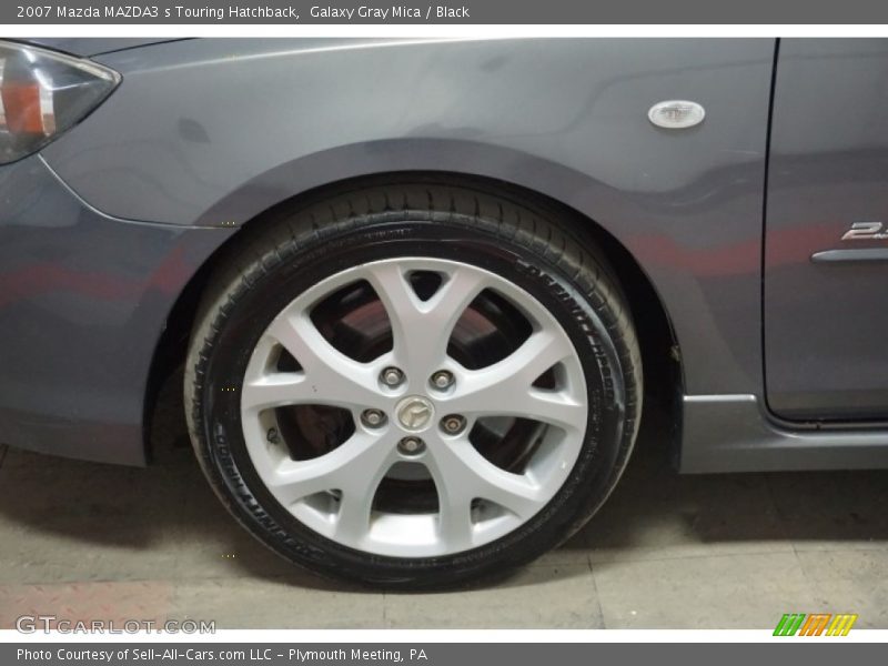 Galaxy Gray Mica / Black 2007 Mazda MAZDA3 s Touring Hatchback