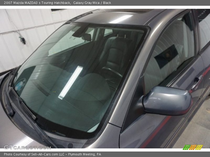 Galaxy Gray Mica / Black 2007 Mazda MAZDA3 s Touring Hatchback