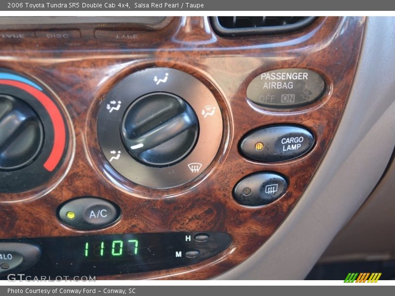 Salsa Red Pearl / Taupe 2006 Toyota Tundra SR5 Double Cab 4x4