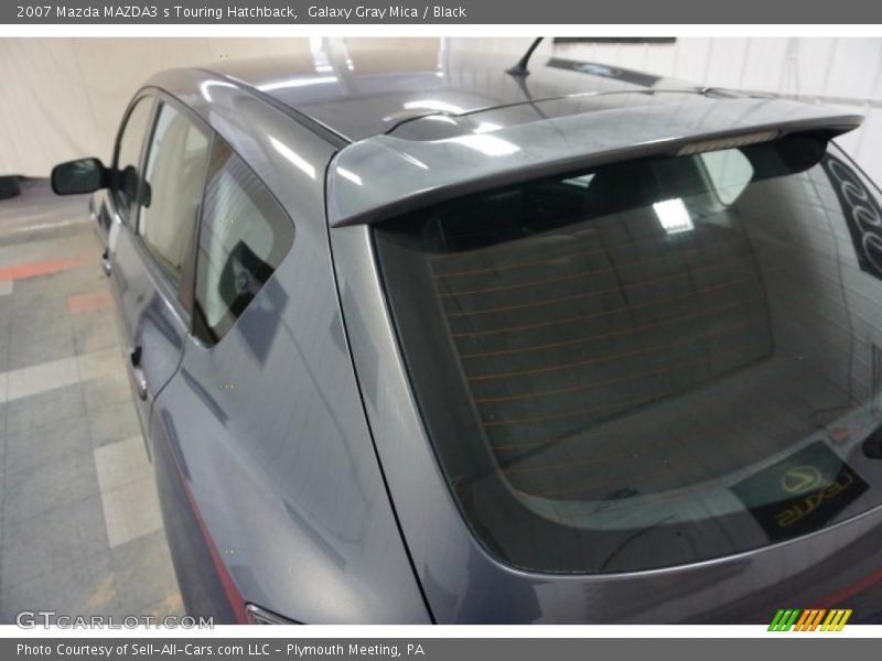 Galaxy Gray Mica / Black 2007 Mazda MAZDA3 s Touring Hatchback