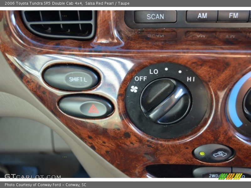 Salsa Red Pearl / Taupe 2006 Toyota Tundra SR5 Double Cab 4x4