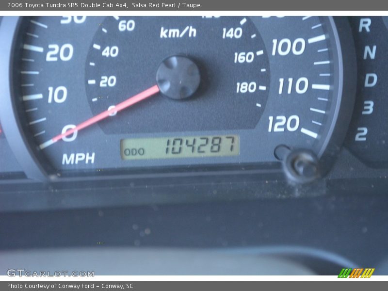 Salsa Red Pearl / Taupe 2006 Toyota Tundra SR5 Double Cab 4x4