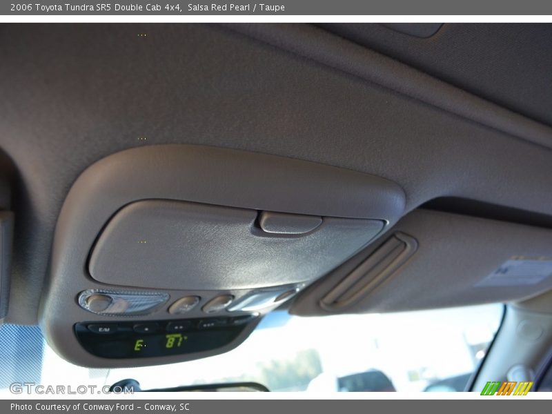Salsa Red Pearl / Taupe 2006 Toyota Tundra SR5 Double Cab 4x4