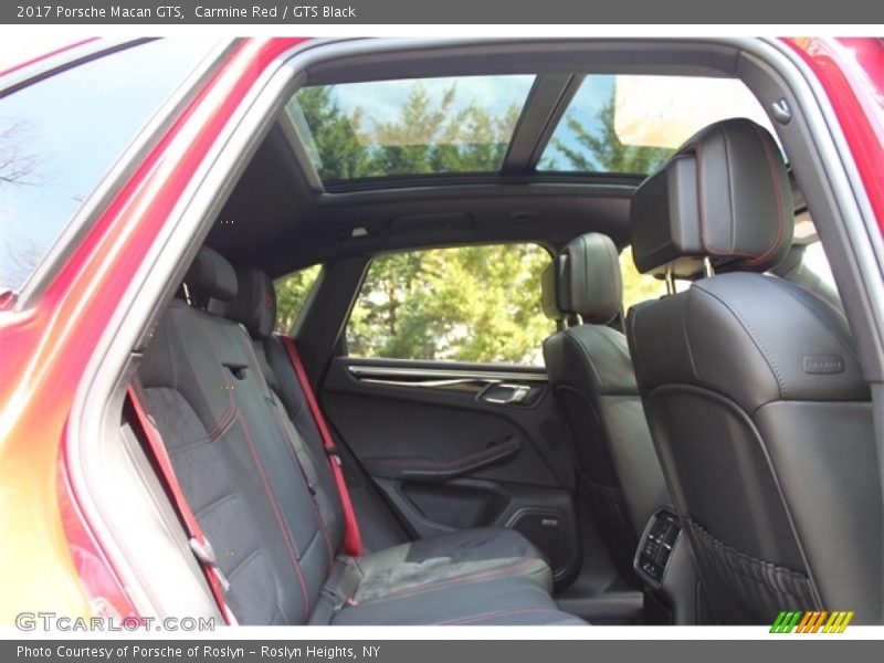 Rear Seat of 2017 Macan GTS