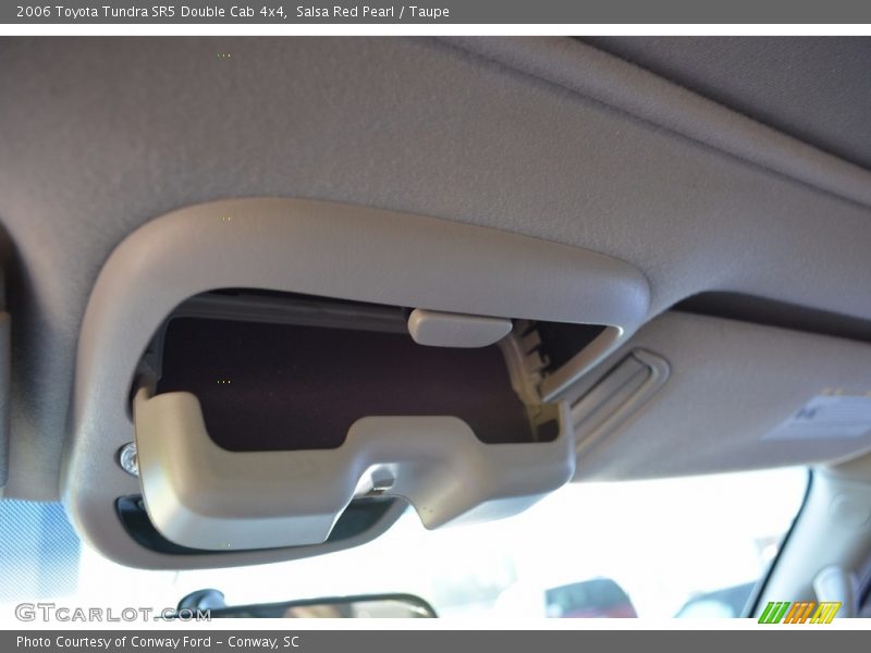 Salsa Red Pearl / Taupe 2006 Toyota Tundra SR5 Double Cab 4x4