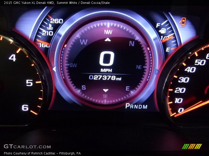 Summit White / Denali Cocoa/Shale 2015 GMC Yukon XL Denali 4WD