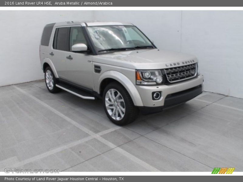 Aruba Metallic / Almond/Arabica 2016 Land Rover LR4 HSE