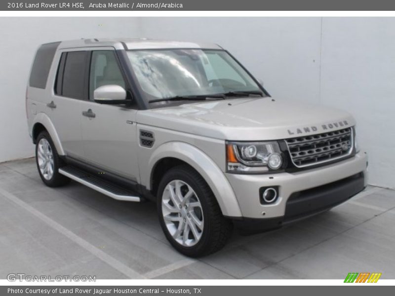 Aruba Metallic / Almond/Arabica 2016 Land Rover LR4 HSE