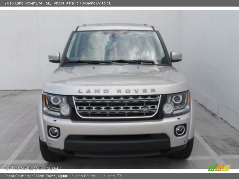 Aruba Metallic / Almond/Arabica 2016 Land Rover LR4 HSE