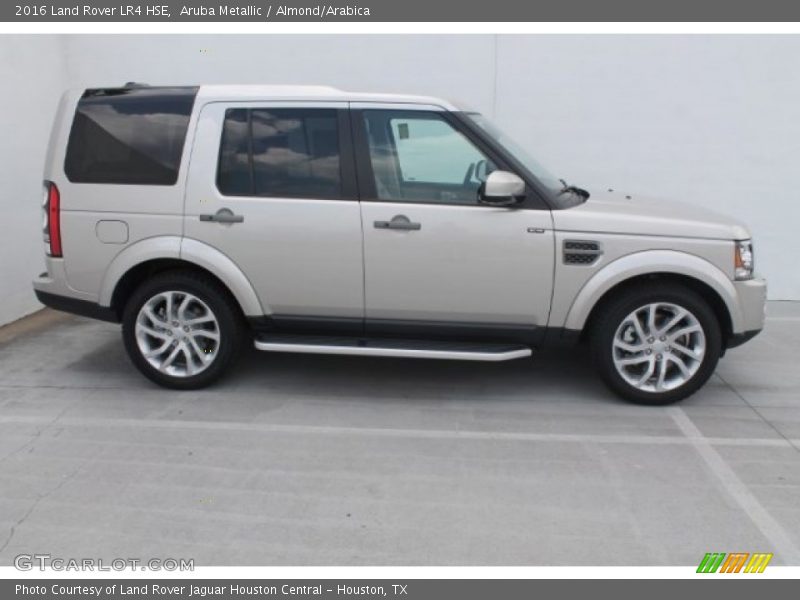 Aruba Metallic / Almond/Arabica 2016 Land Rover LR4 HSE