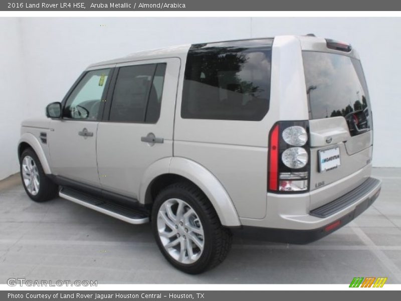 Aruba Metallic / Almond/Arabica 2016 Land Rover LR4 HSE