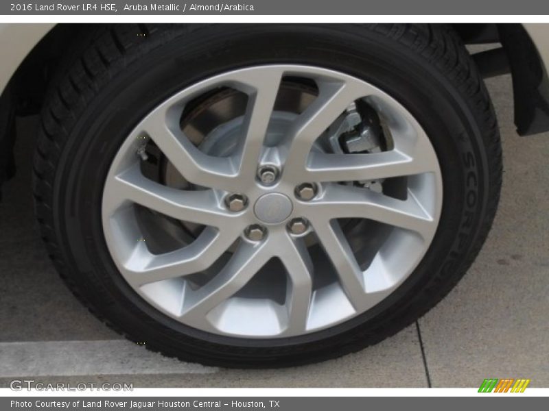 Aruba Metallic / Almond/Arabica 2016 Land Rover LR4 HSE