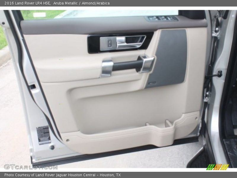 Aruba Metallic / Almond/Arabica 2016 Land Rover LR4 HSE