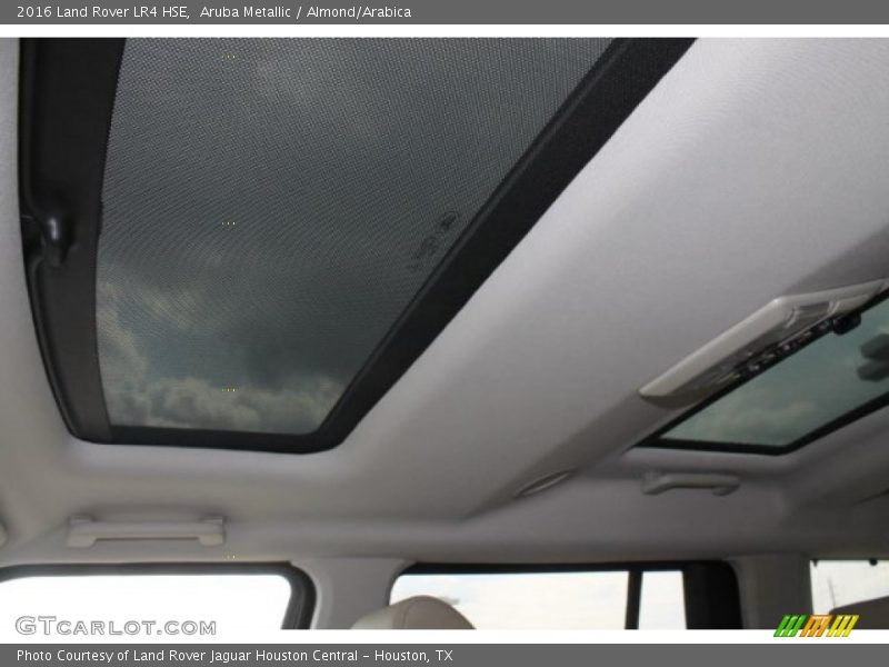 Aruba Metallic / Almond/Arabica 2016 Land Rover LR4 HSE