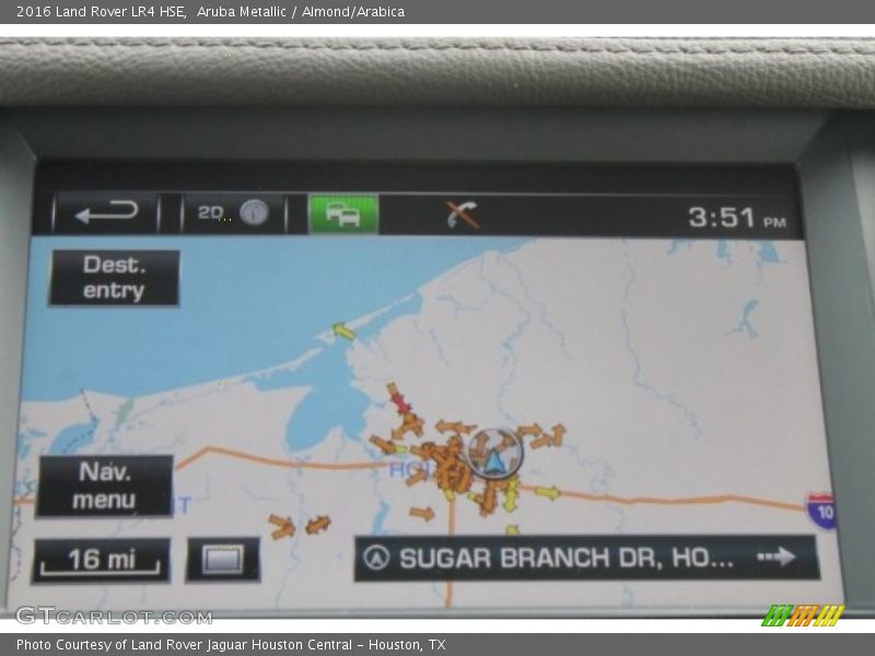 Aruba Metallic / Almond/Arabica 2016 Land Rover LR4 HSE