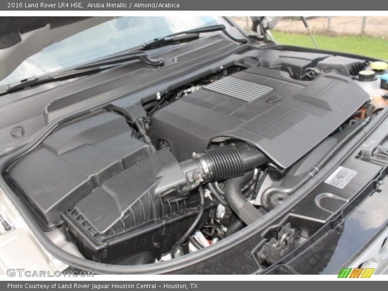 Aruba Metallic / Almond/Arabica 2016 Land Rover LR4 HSE
