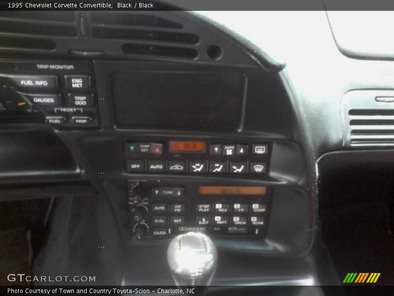 Black / Black 1995 Chevrolet Corvette Convertible