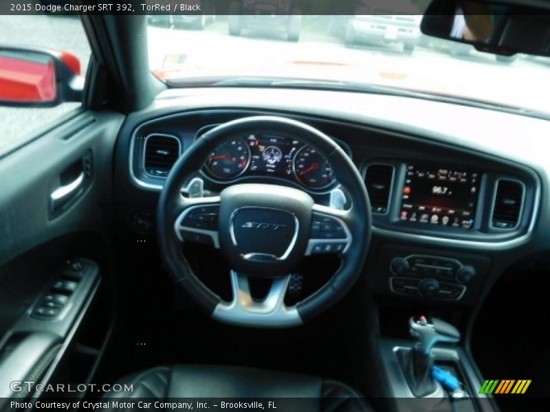 TorRed / Black 2015 Dodge Charger SRT 392