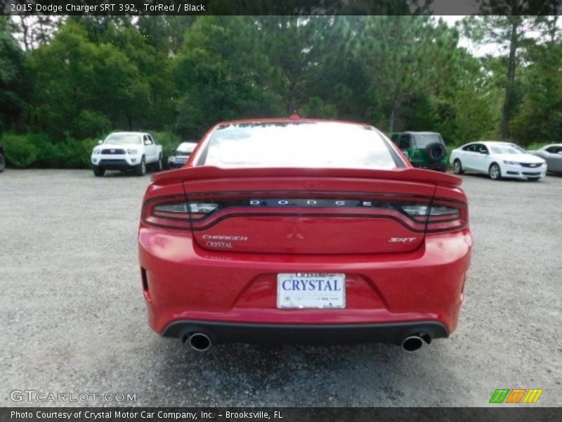 TorRed / Black 2015 Dodge Charger SRT 392