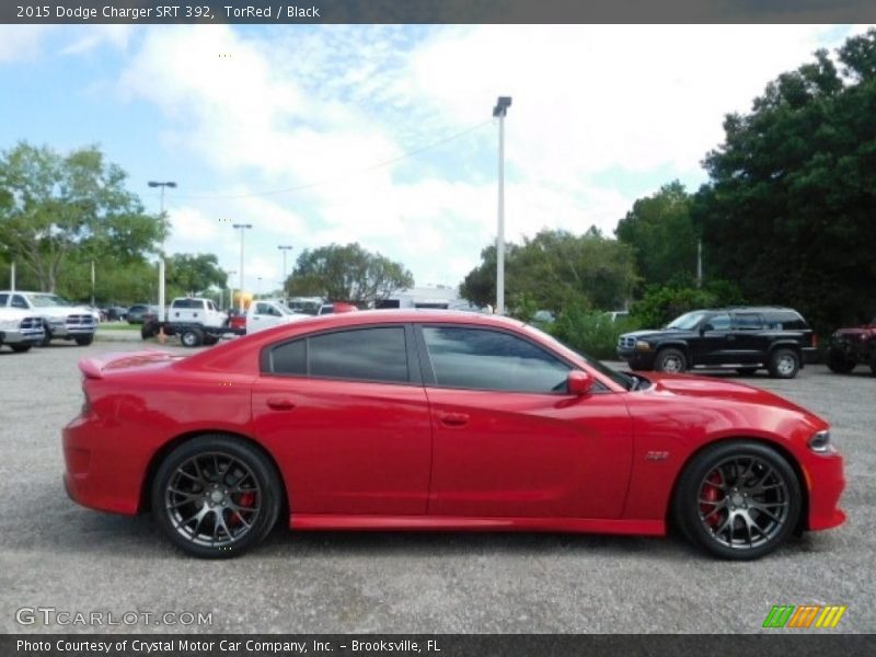 TorRed / Black 2015 Dodge Charger SRT 392