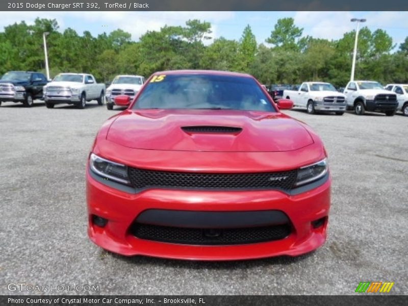 TorRed / Black 2015 Dodge Charger SRT 392