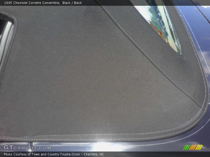 Black / Black 1995 Chevrolet Corvette Convertible