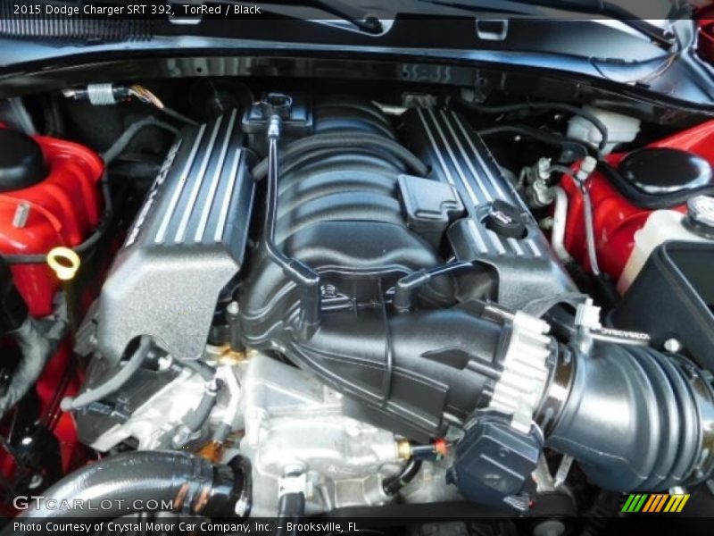 TorRed / Black 2015 Dodge Charger SRT 392