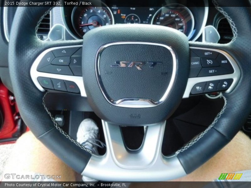TorRed / Black 2015 Dodge Charger SRT 392