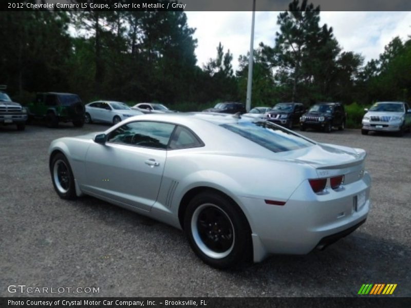 Silver Ice Metallic / Gray 2012 Chevrolet Camaro LS Coupe