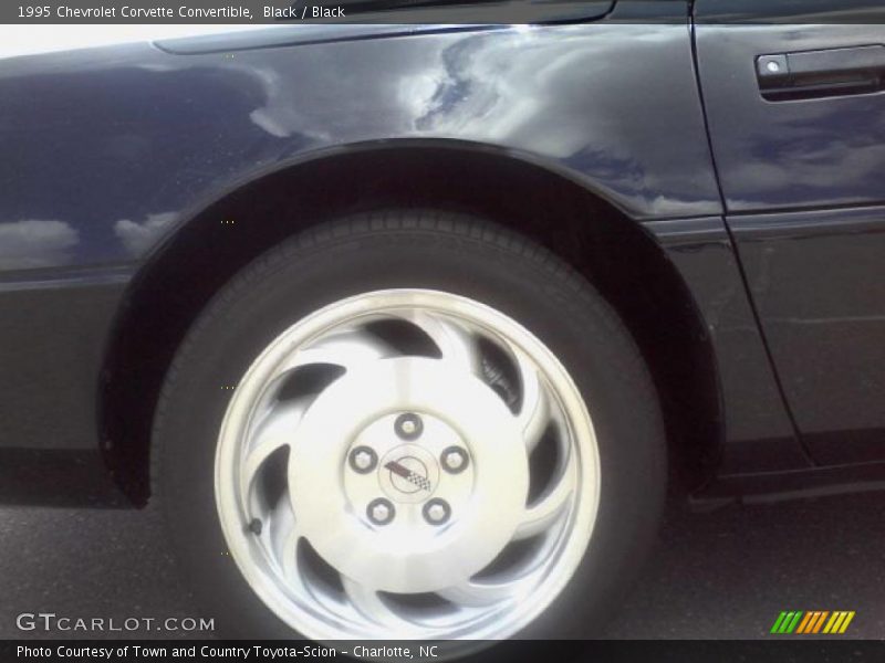Black / Black 1995 Chevrolet Corvette Convertible