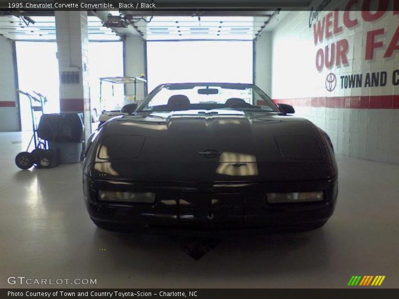 Black / Black 1995 Chevrolet Corvette Convertible