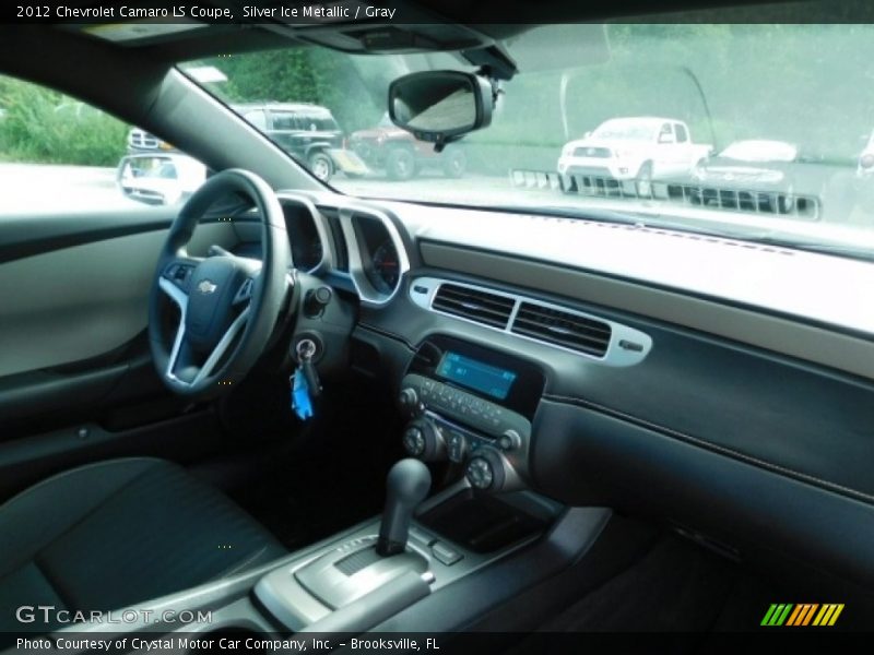 Silver Ice Metallic / Gray 2012 Chevrolet Camaro LS Coupe