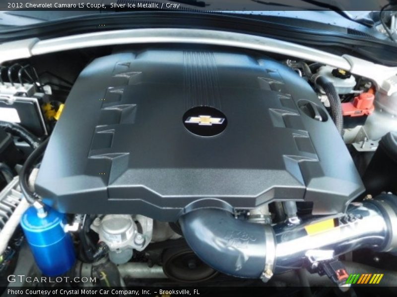 Silver Ice Metallic / Gray 2012 Chevrolet Camaro LS Coupe
