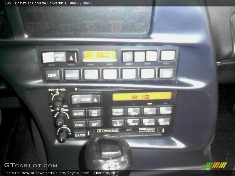 Black / Black 1995 Chevrolet Corvette Convertible