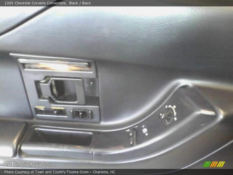 Black / Black 1995 Chevrolet Corvette Convertible