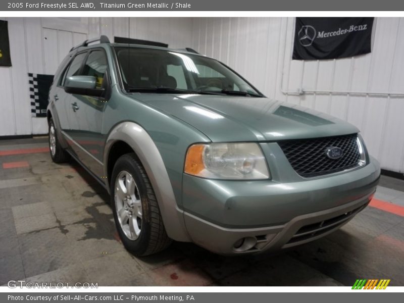 Titanium Green Metallic / Shale 2005 Ford Freestyle SEL AWD