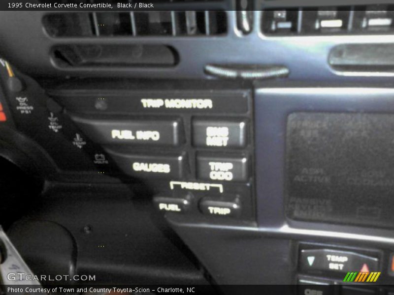 Black / Black 1995 Chevrolet Corvette Convertible