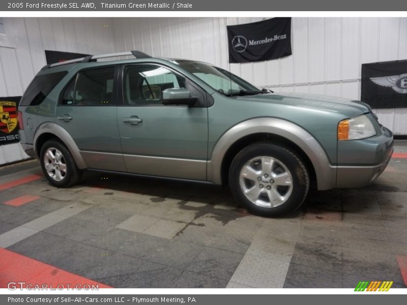 Titanium Green Metallic / Shale 2005 Ford Freestyle SEL AWD