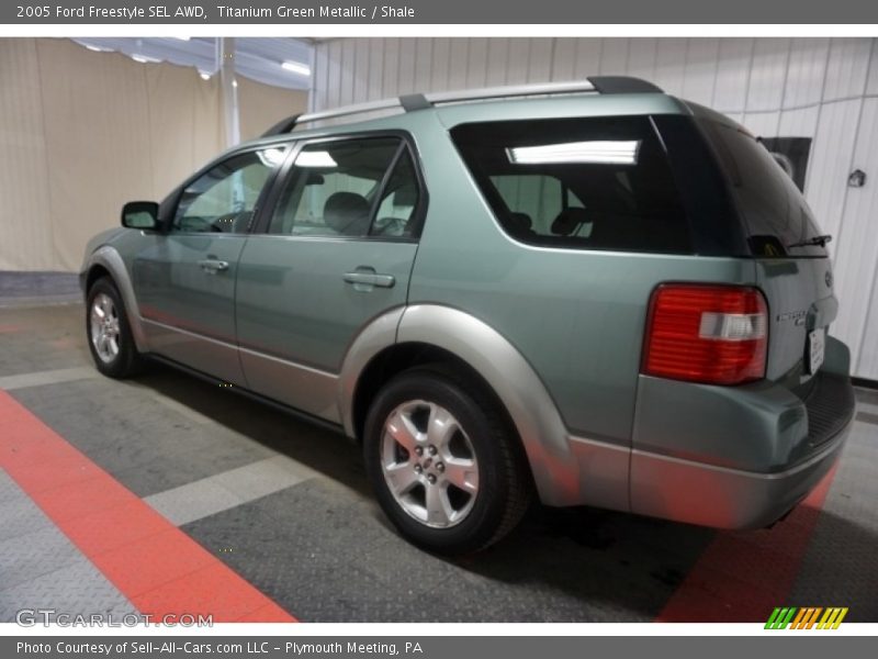 Titanium Green Metallic / Shale 2005 Ford Freestyle SEL AWD