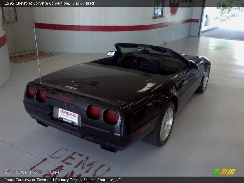 Black / Black 1995 Chevrolet Corvette Convertible