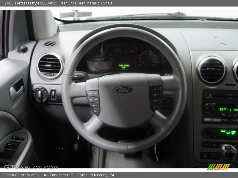 Titanium Green Metallic / Shale 2005 Ford Freestyle SEL AWD