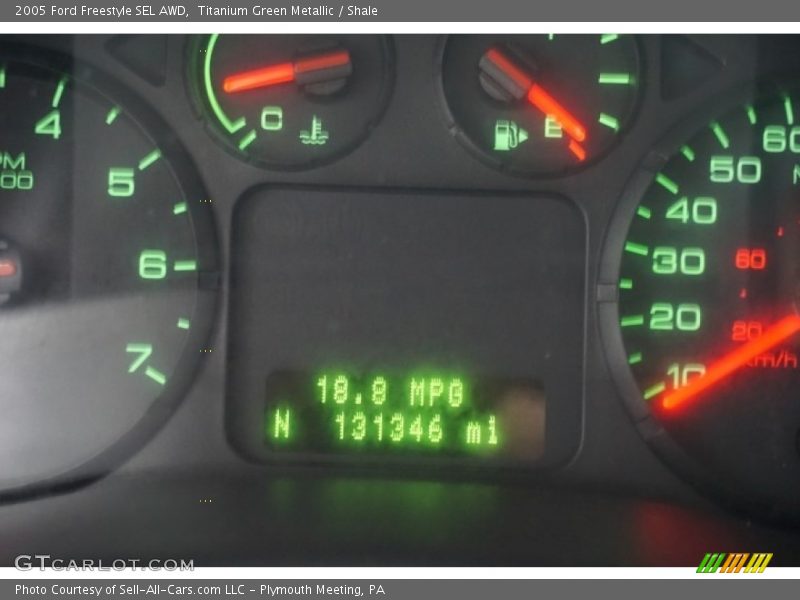 Titanium Green Metallic / Shale 2005 Ford Freestyle SEL AWD