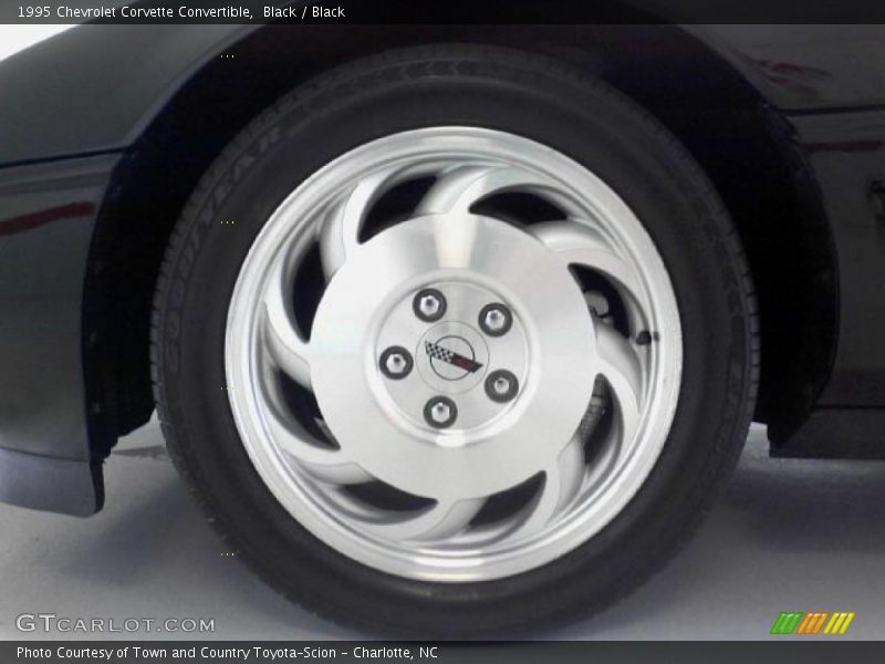 Black / Black 1995 Chevrolet Corvette Convertible