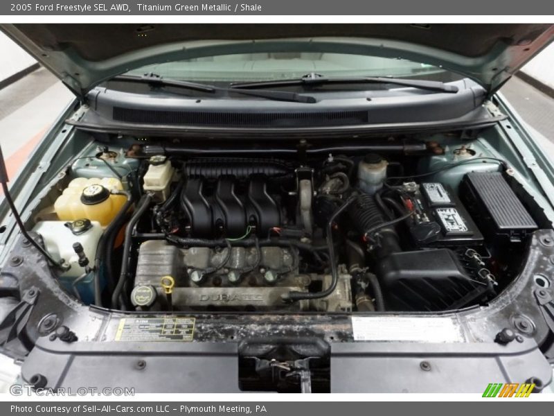 Titanium Green Metallic / Shale 2005 Ford Freestyle SEL AWD
